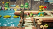 Yoshi's Crafted World - Ride the River Gameplay